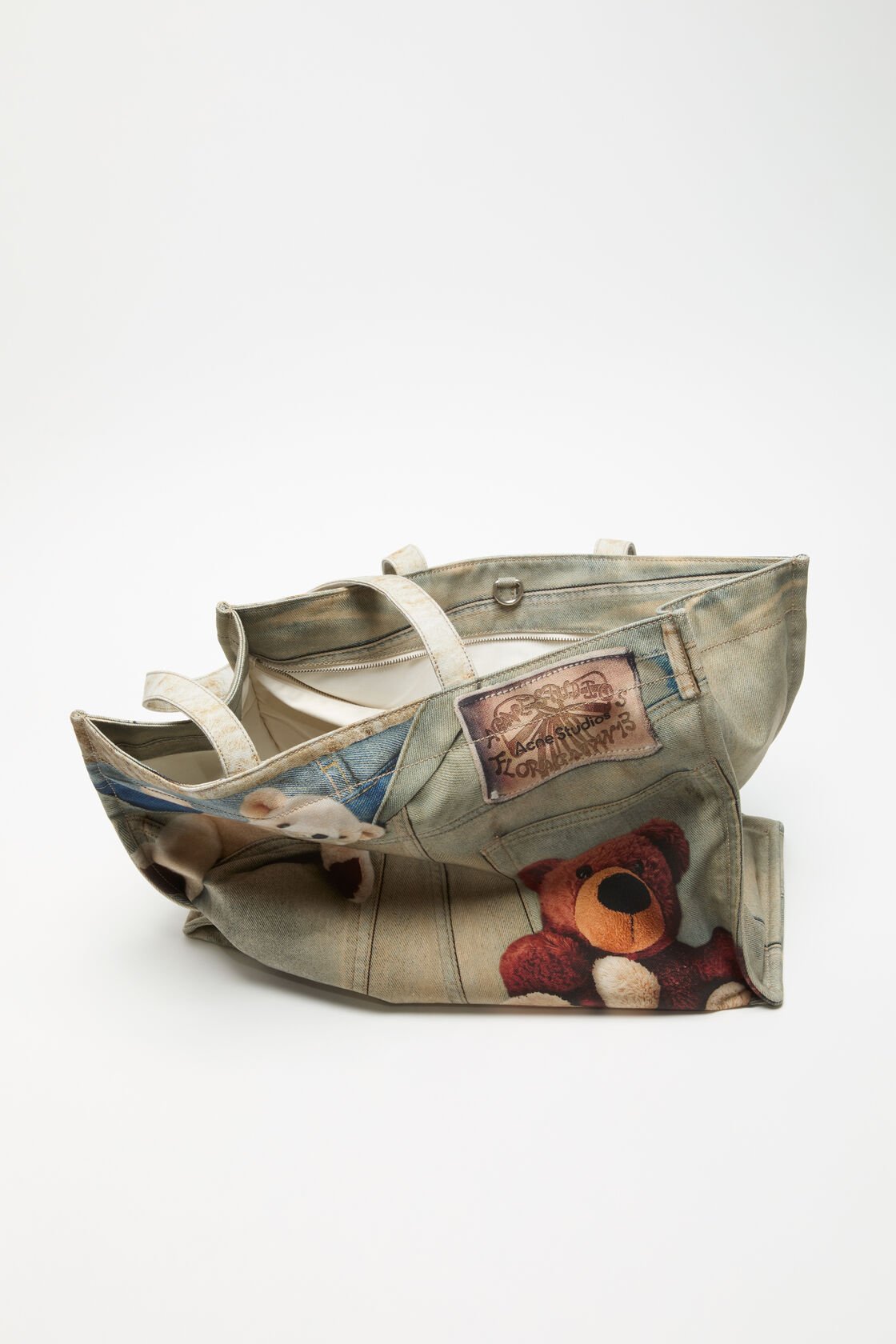 Teddy shopper tote