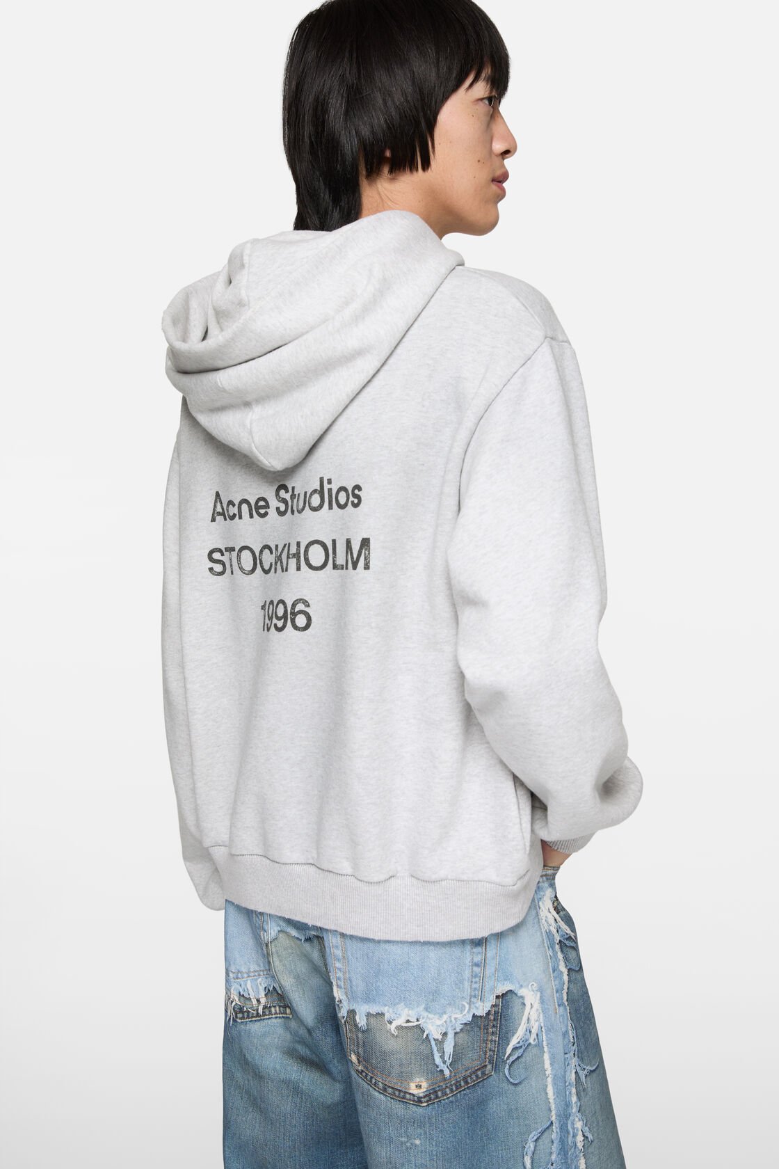 Fjälllogotyp-hoodie