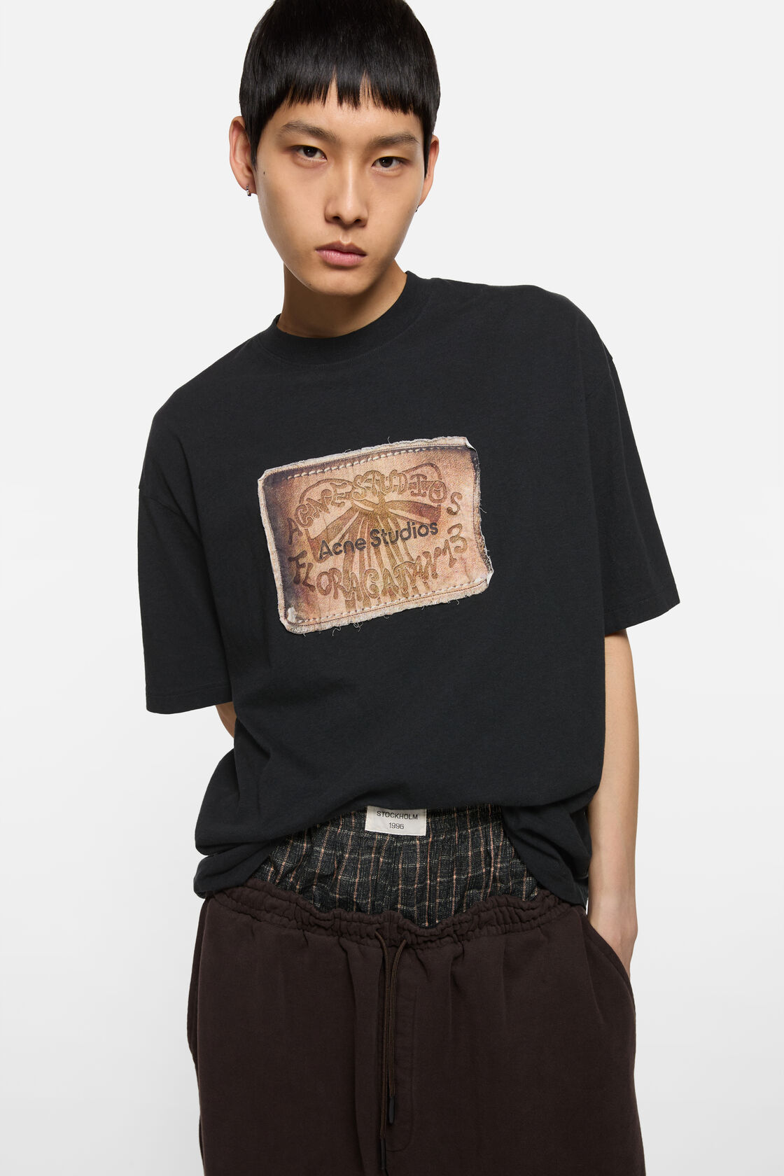 T-shirt med båtlogotyp