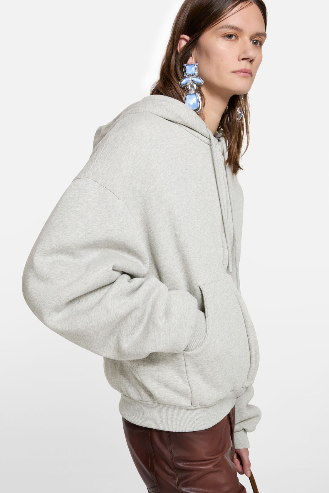 Dragspännings-hoodie