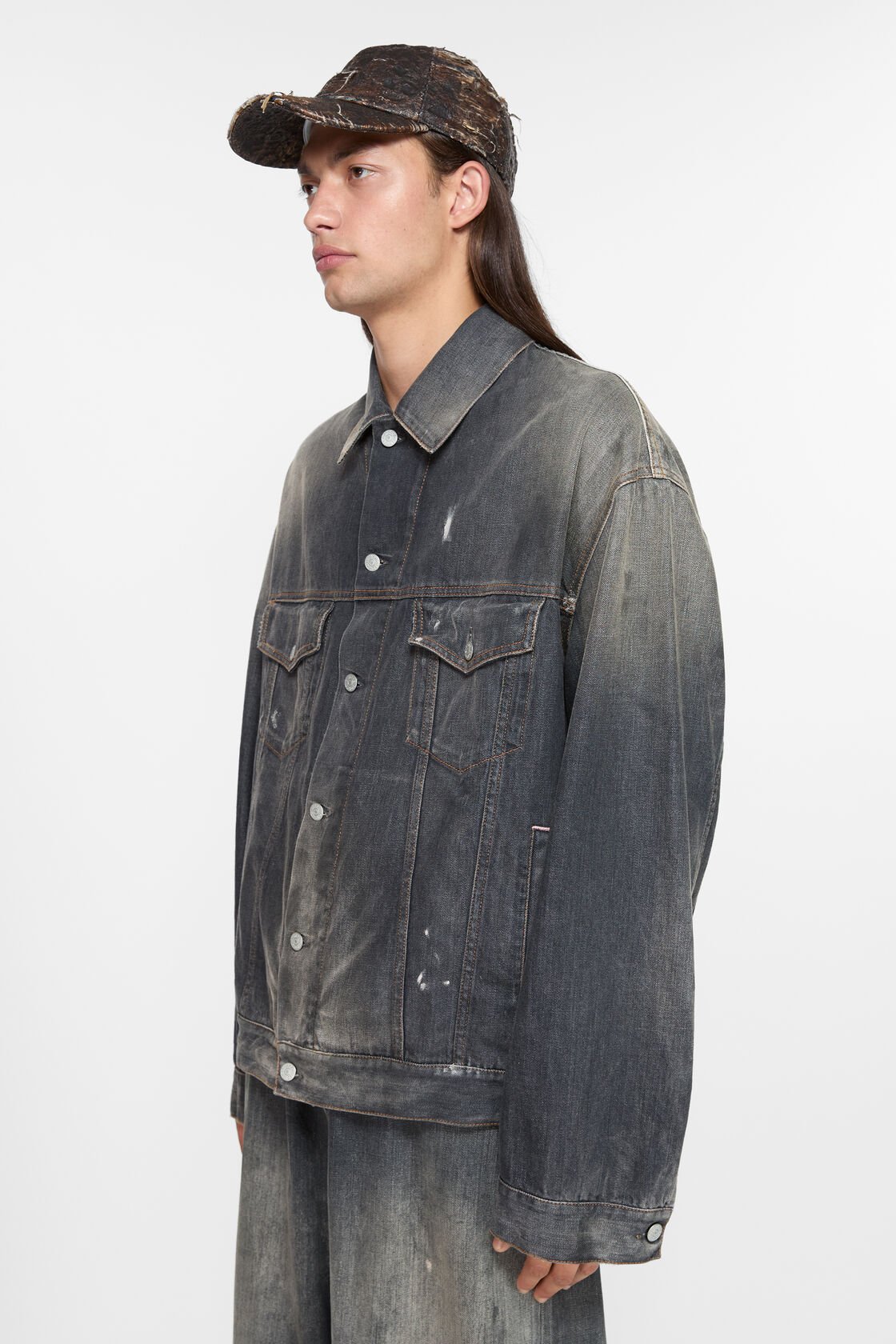 Denimjacka - Oversized passform