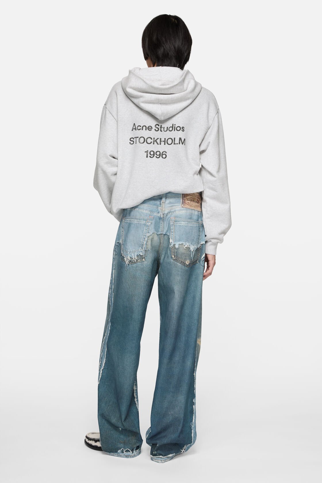 Fjälllogotyp-hoodie