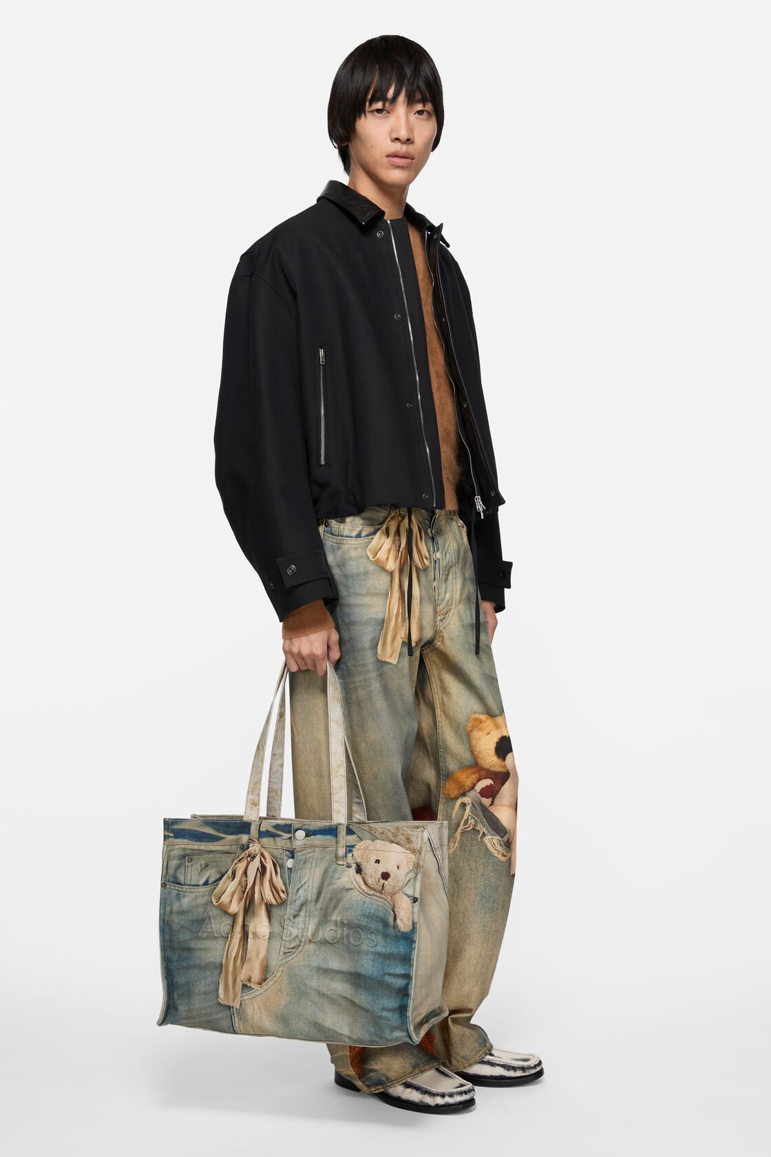 Teddy shopper tote