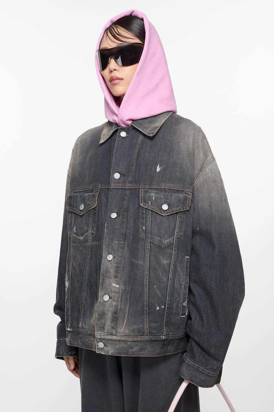 Denimjacka - Oversized passning