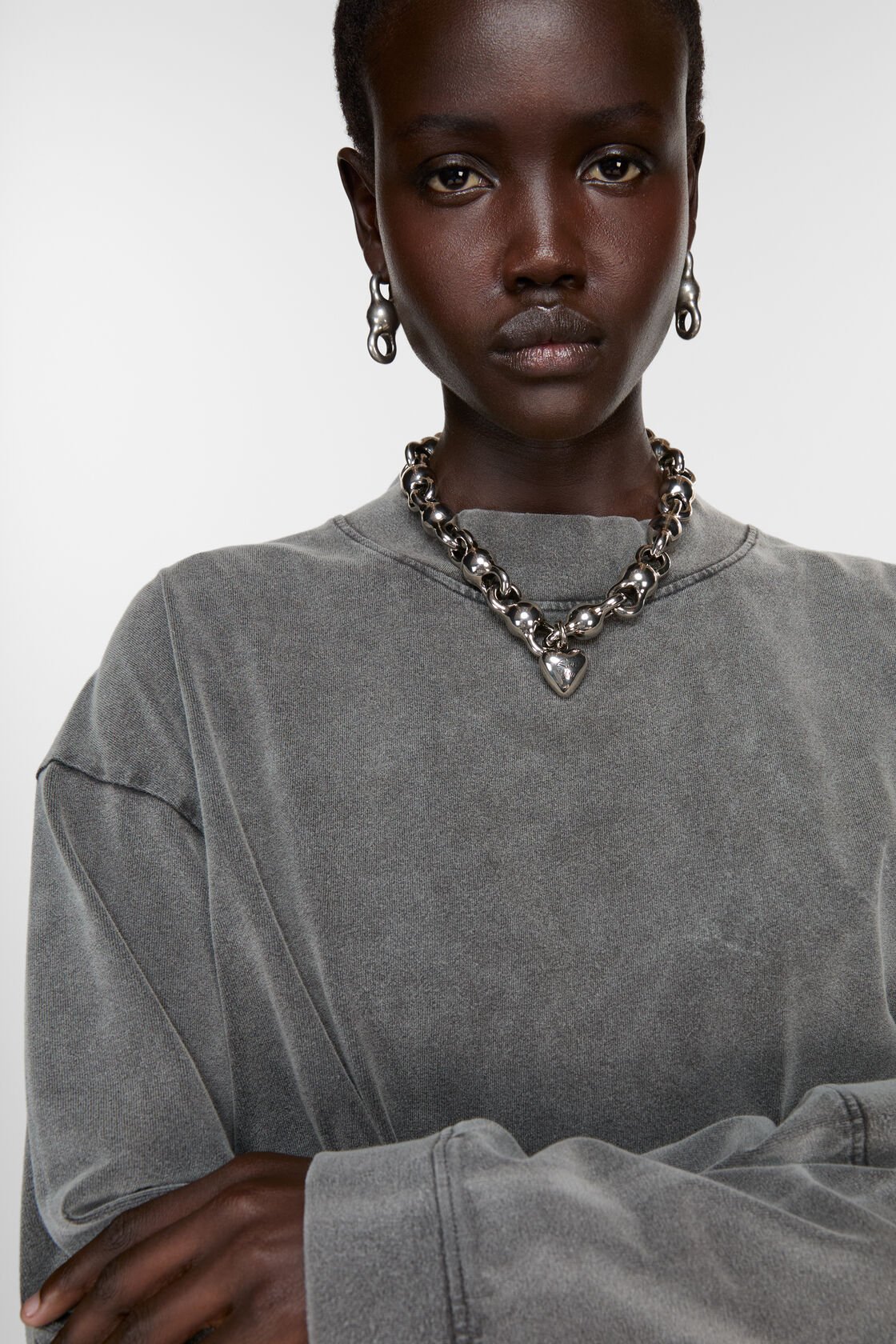 Hjärtformad halsband