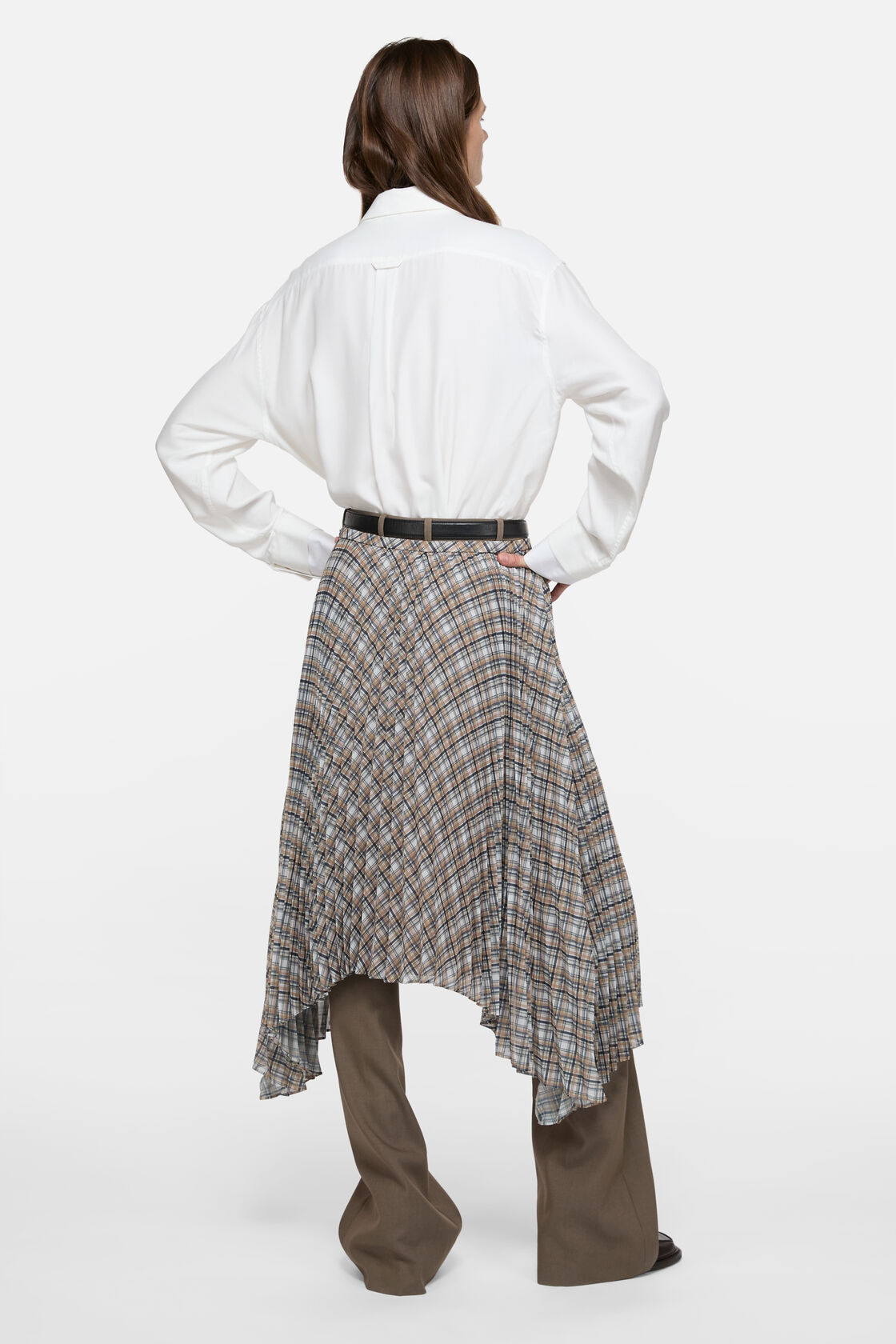 Lagerad knäppshirt