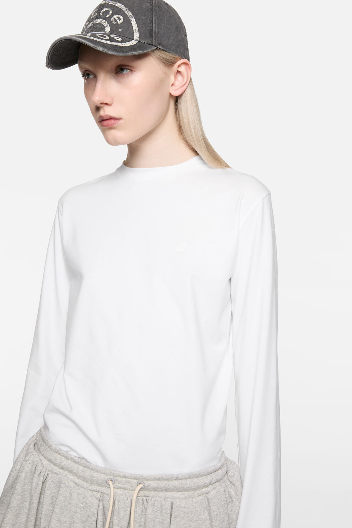 Langärms T-shirt - normal passning