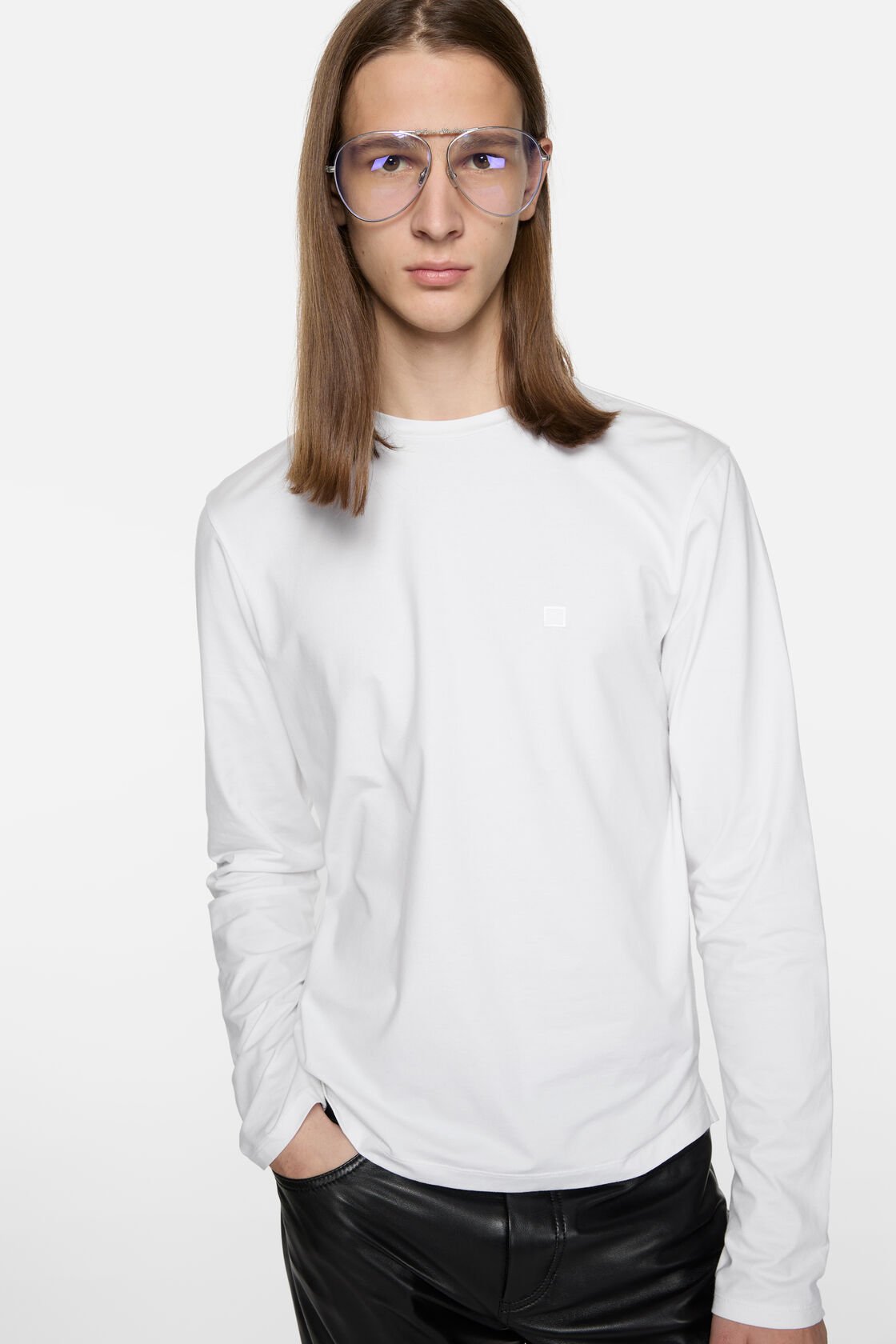 Ansiktslogotyp T-shirt