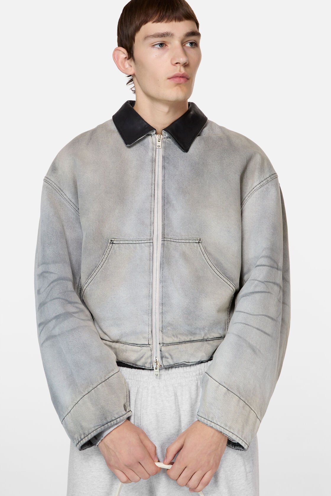 Fadad denim bomberjacka