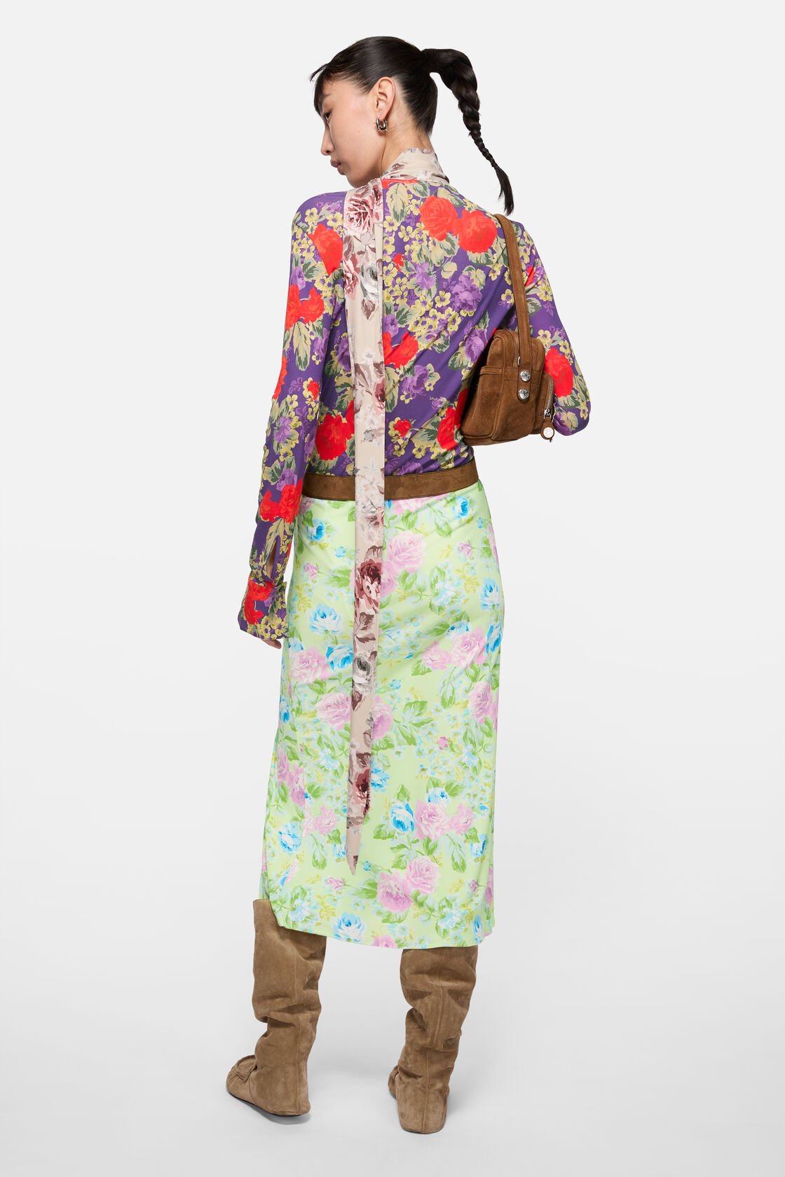 Mössig midi-dress