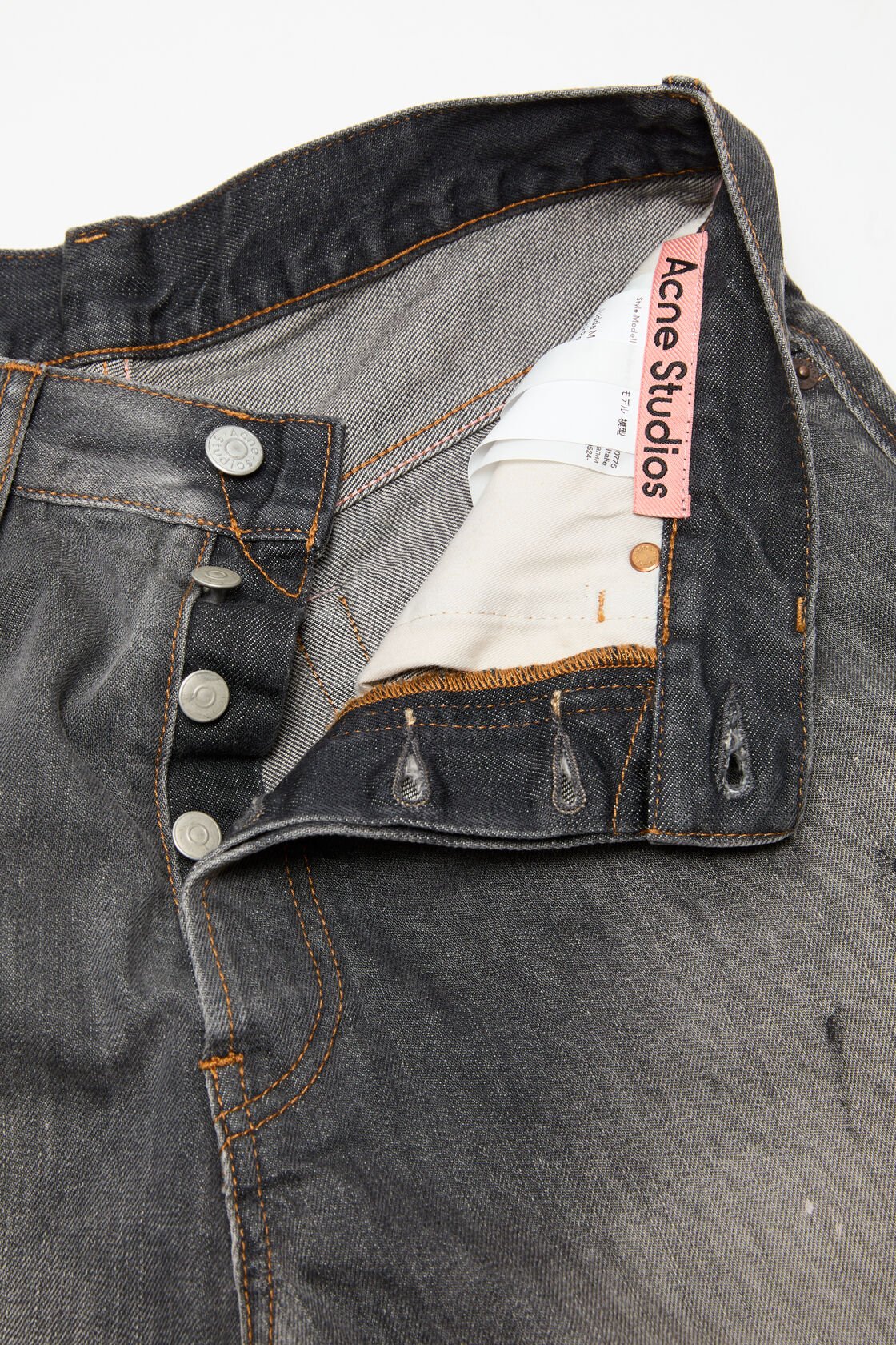 Bukse med denim - löst passform