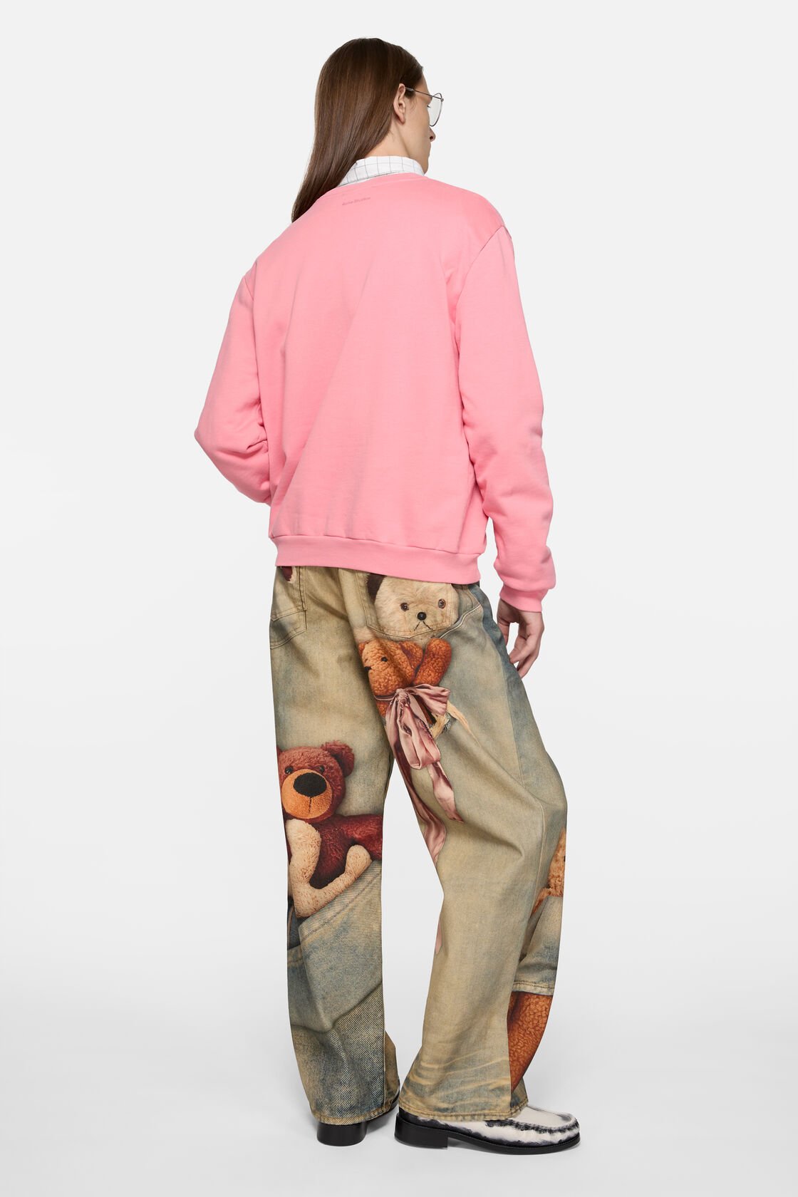 Fleece med logotyptröja