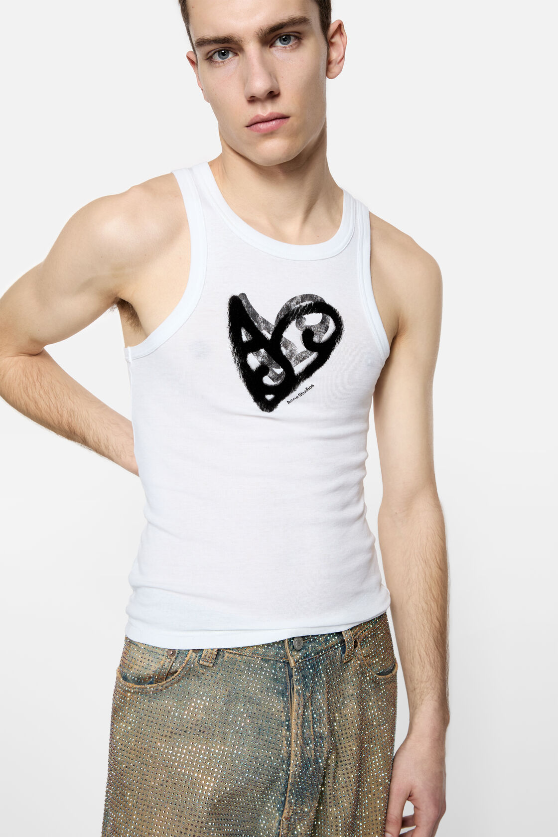 Hjärta logo tanktopp