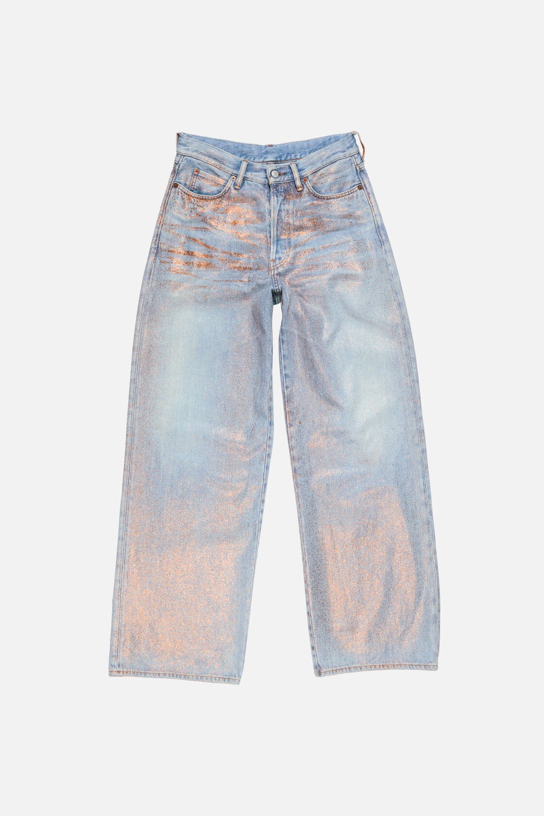 Lösa glittrande jeans – 1981