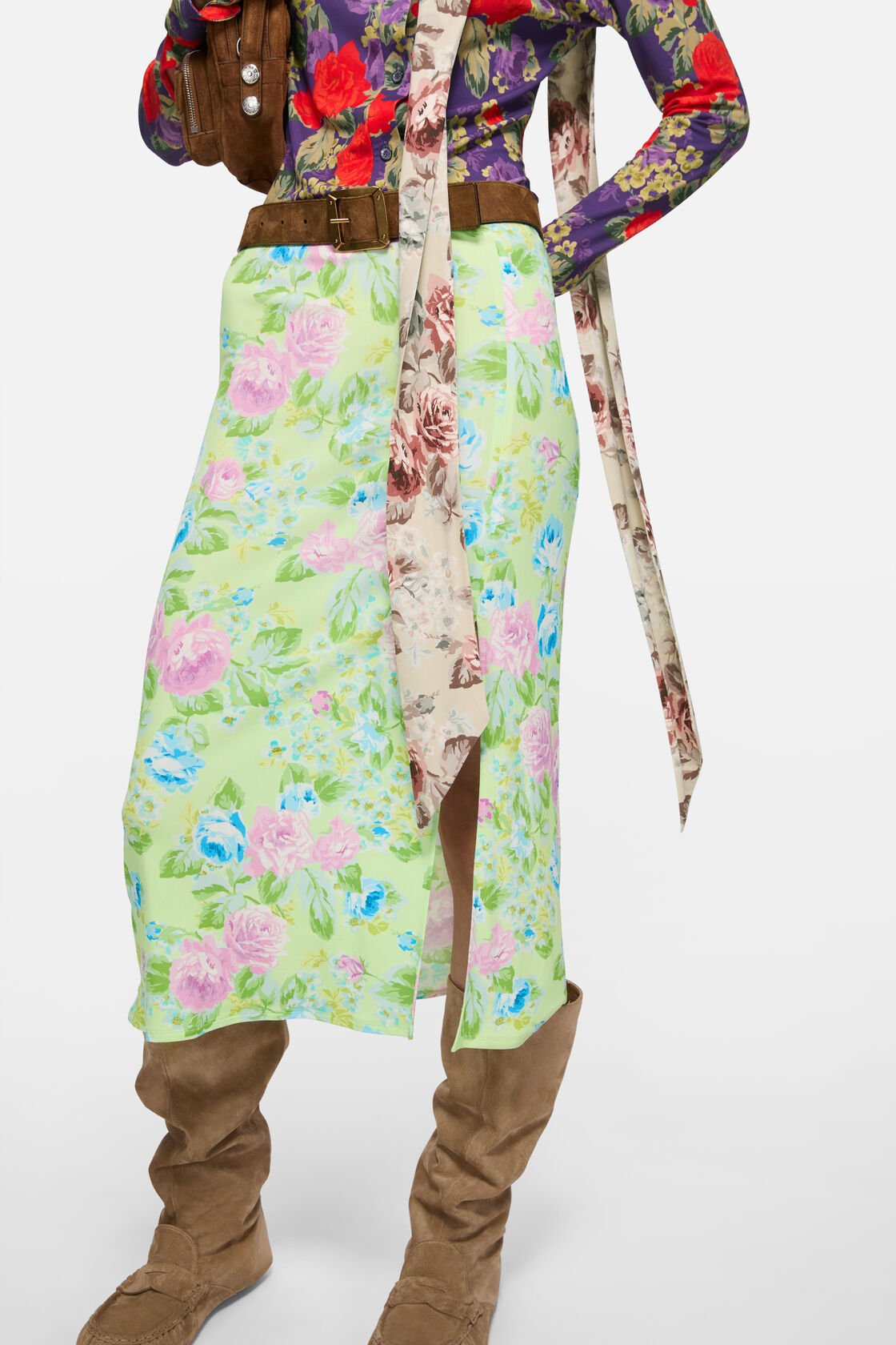 Mössig midi-dress