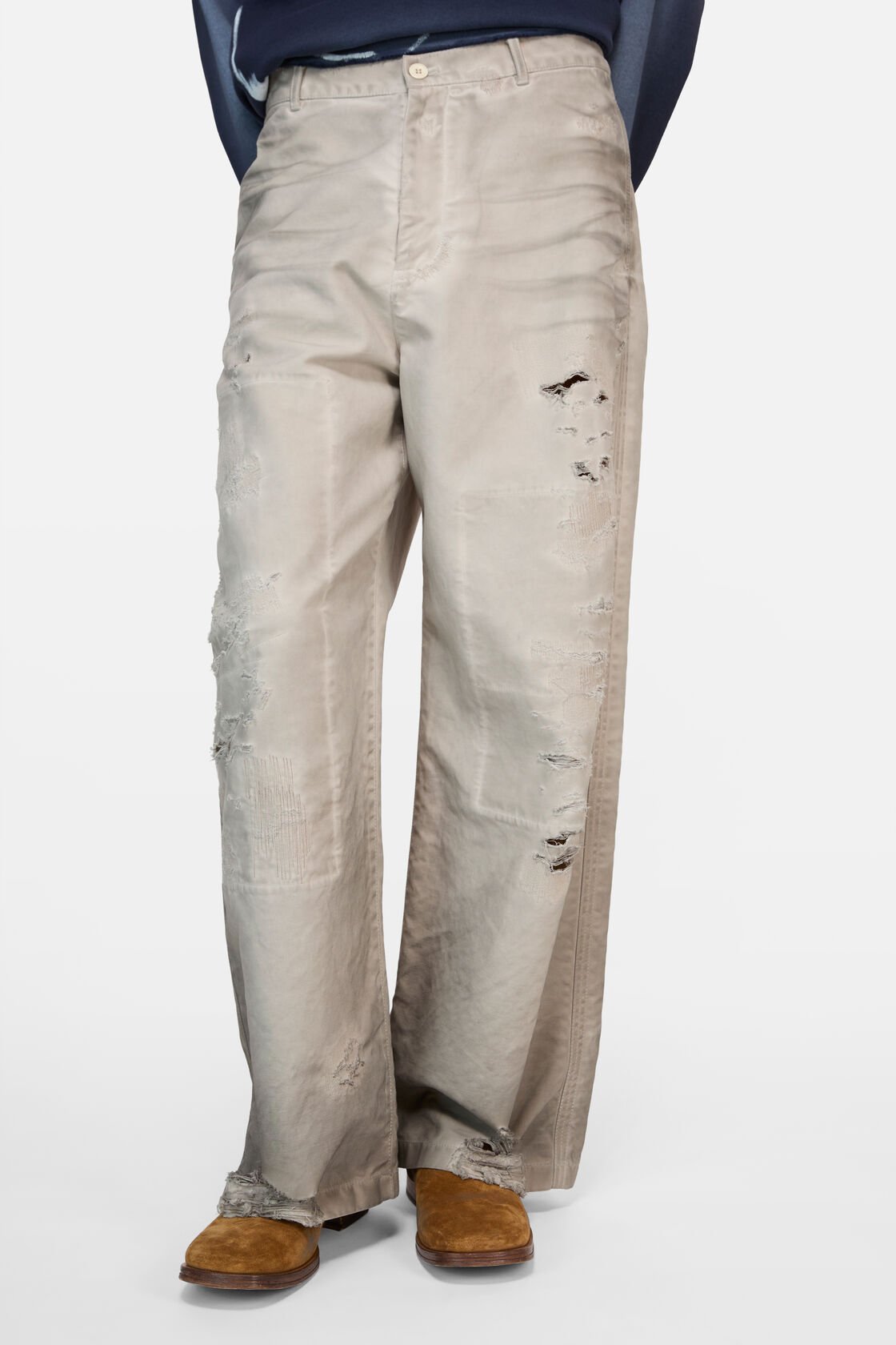 Reparerade jeans - Regular fit