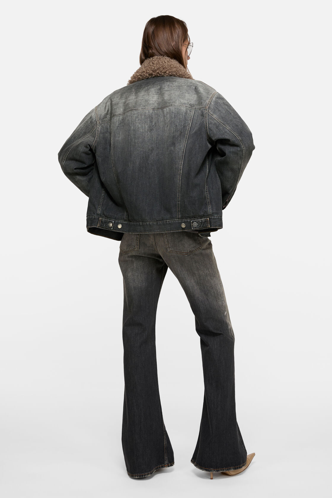 Vårdad denimjacka
