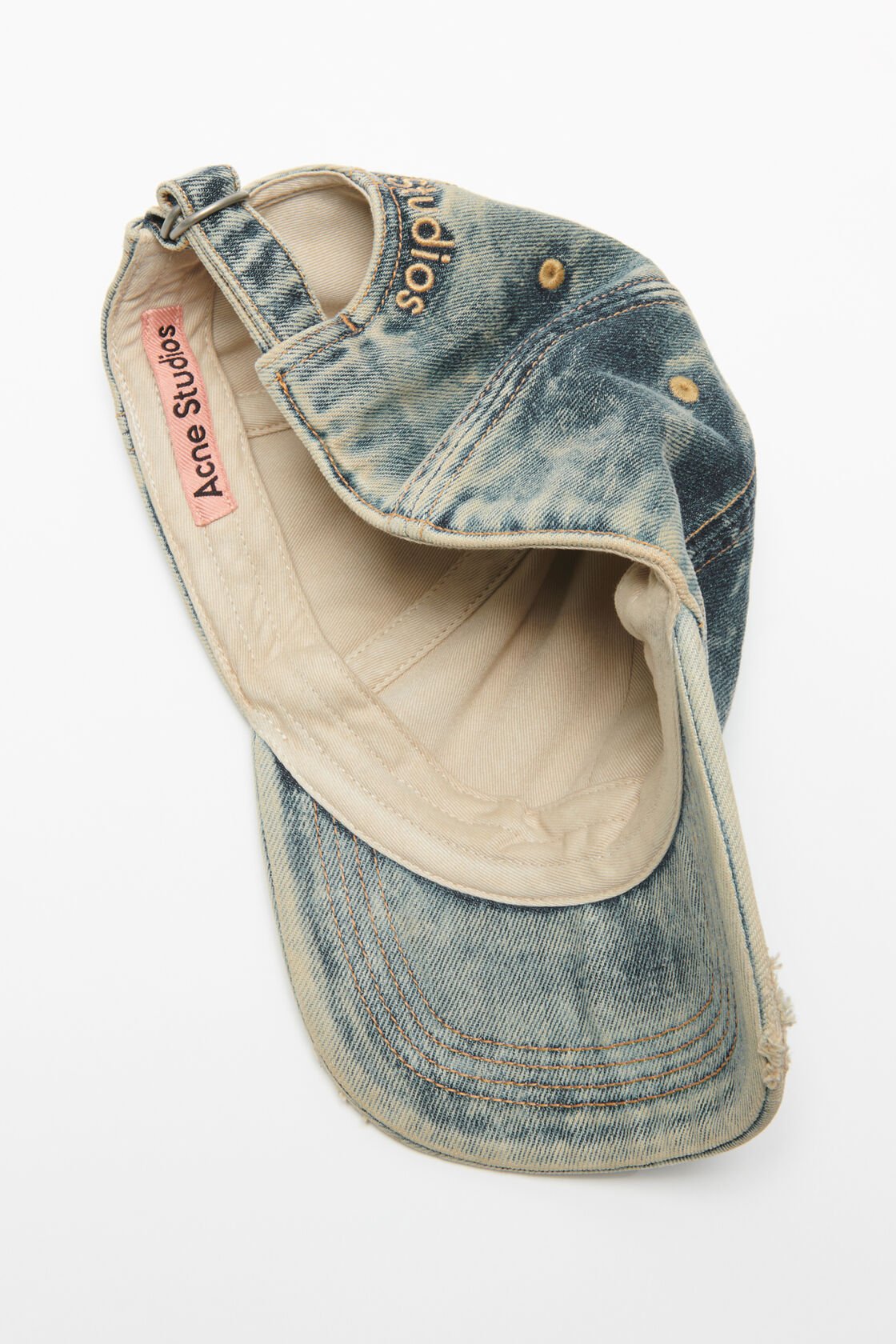 Denimlogotypmössa