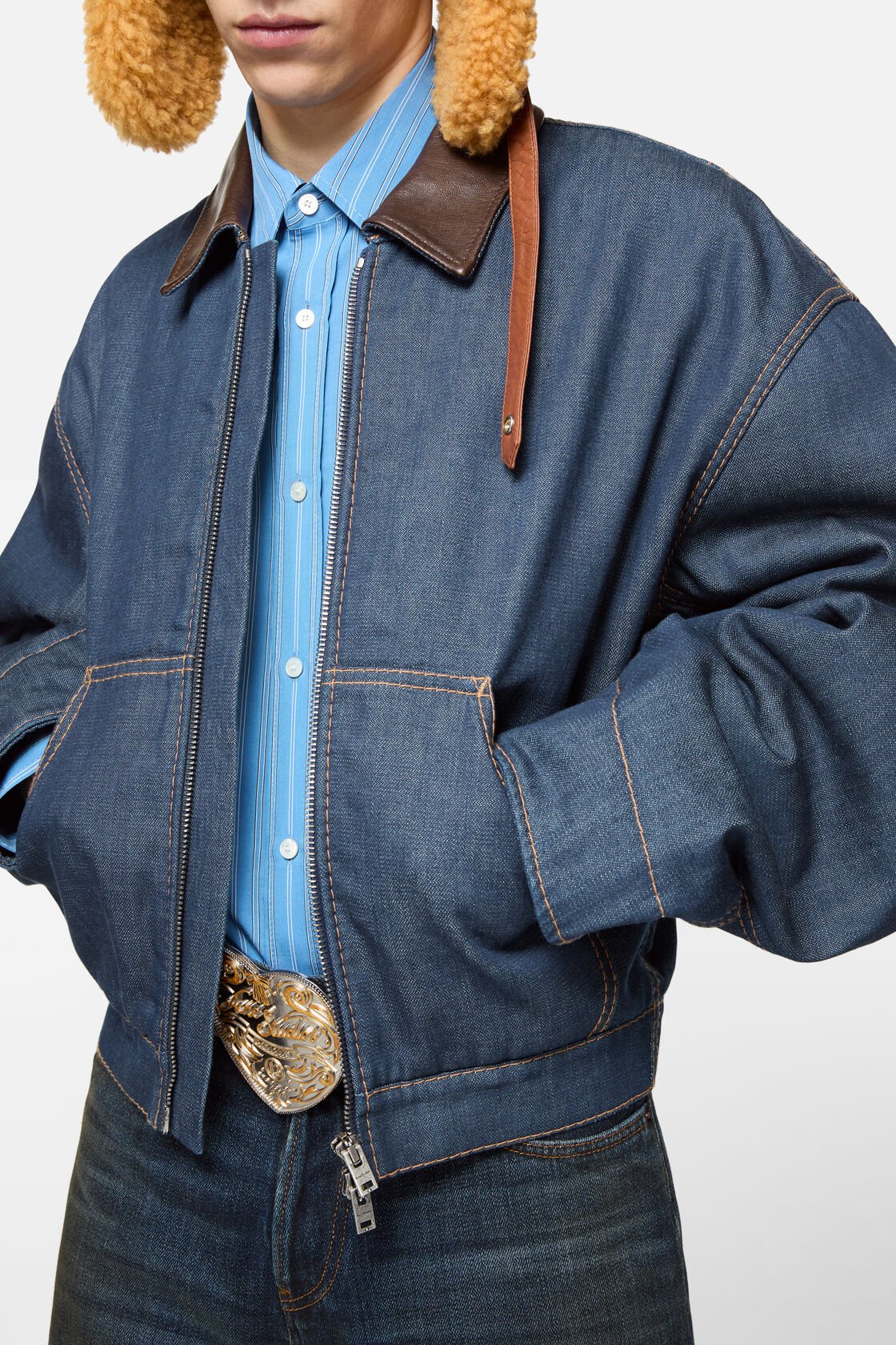 Denimbombjacka