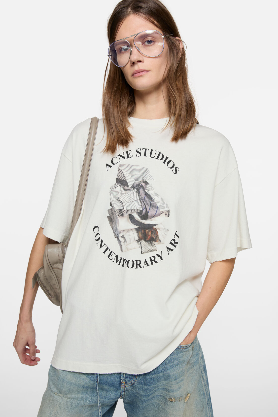 Märkt T-shirt - lös
