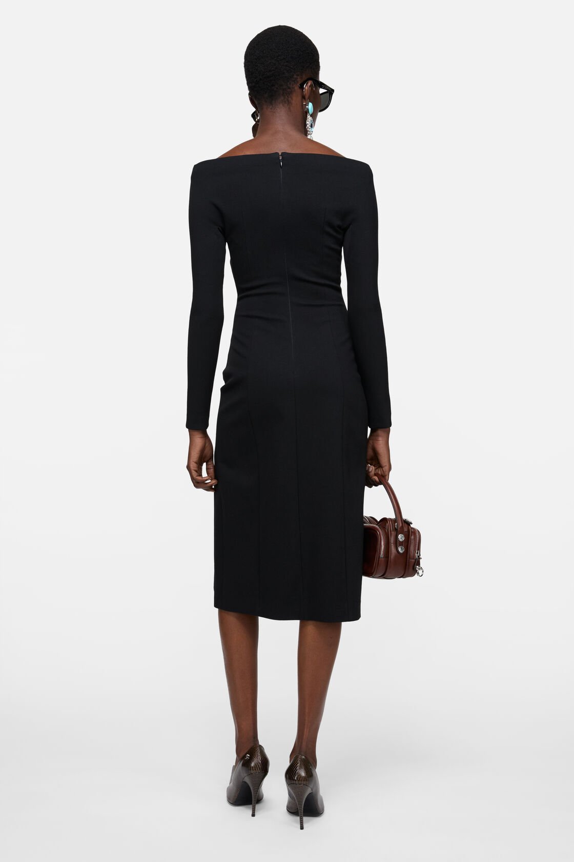 Långärms midi-dress