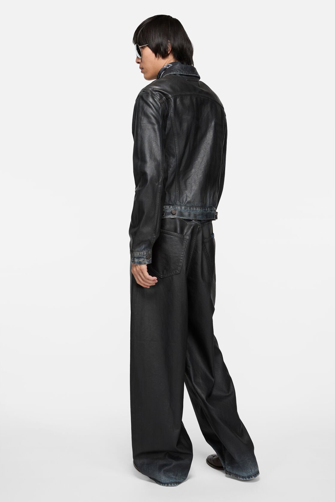 Belagd jeansjacka